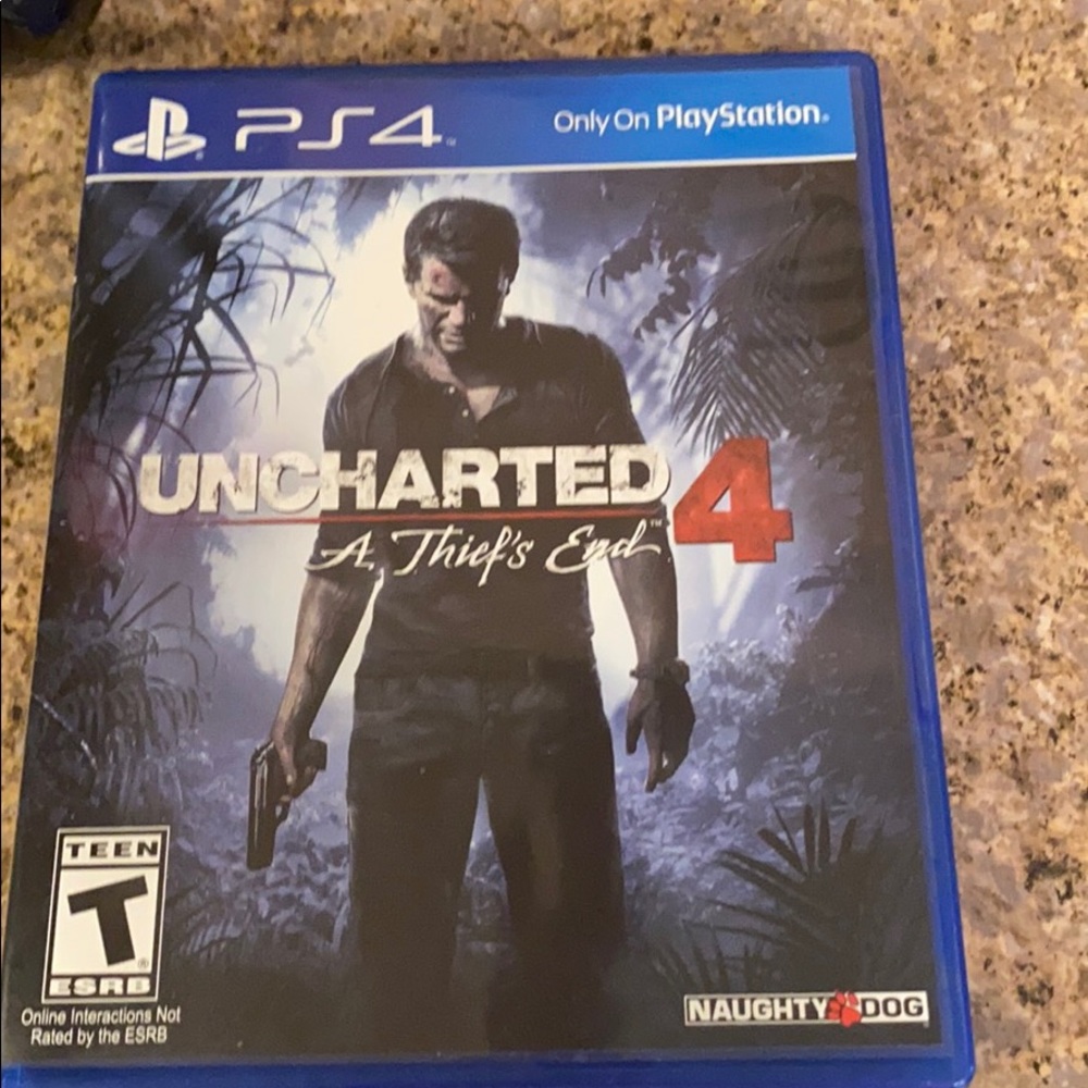 Exclusive to PS4 Uncharted 4 video game